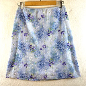 Vintage‎ Y2K 90s Womens Mini Skirt Sz Purple Fairy Softgirl Coquette Cottage